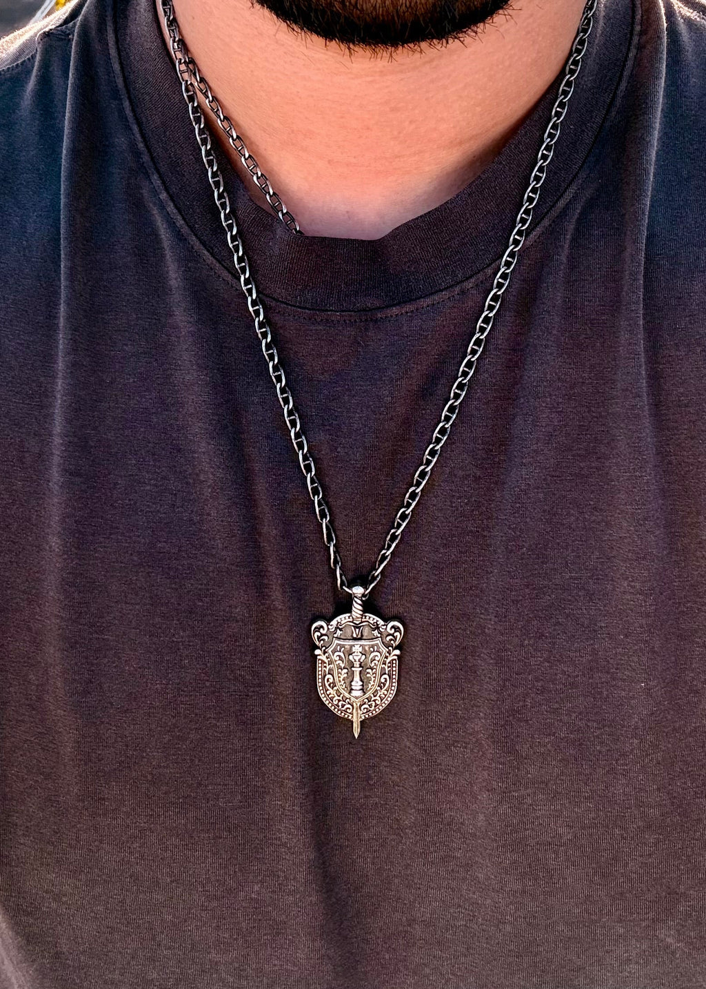 Large Divine Shield Amulet