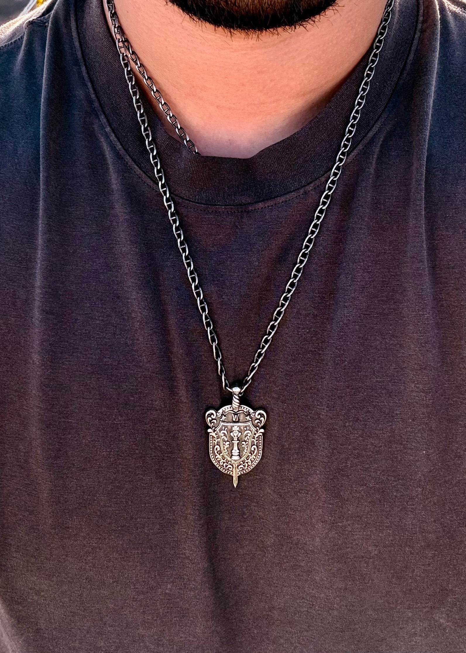 Large Divine Shield Amulet