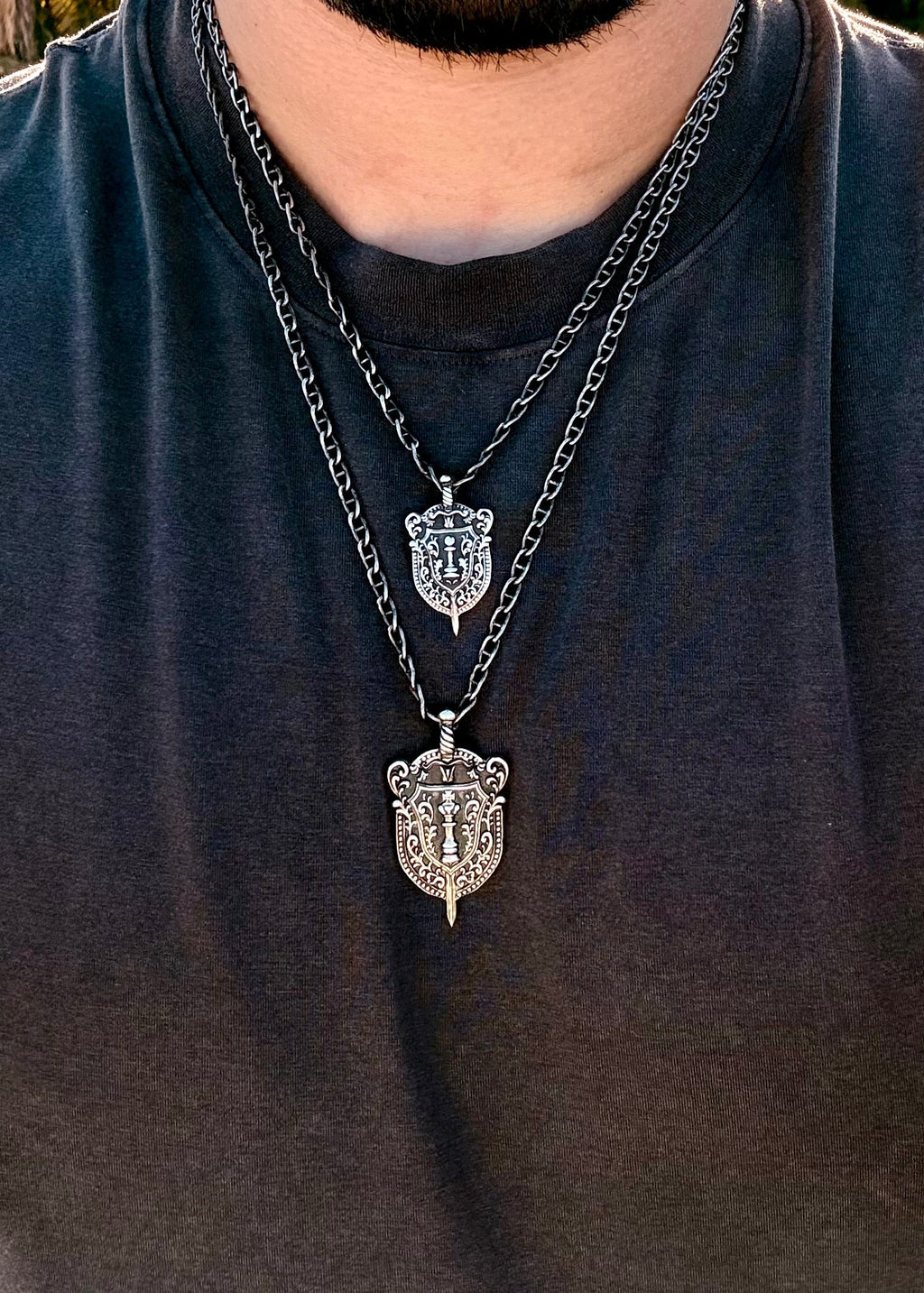 Large Divine Shield Amulet