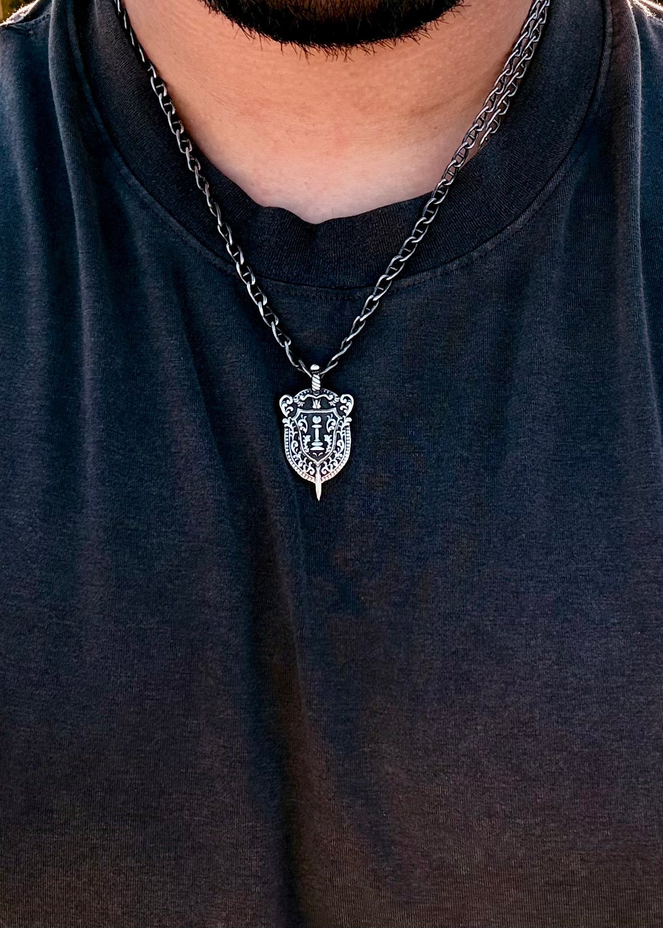 Small Divine Shield Amulet